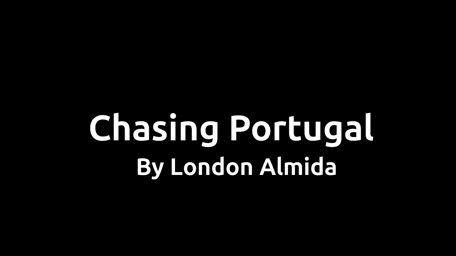 chasing portugal